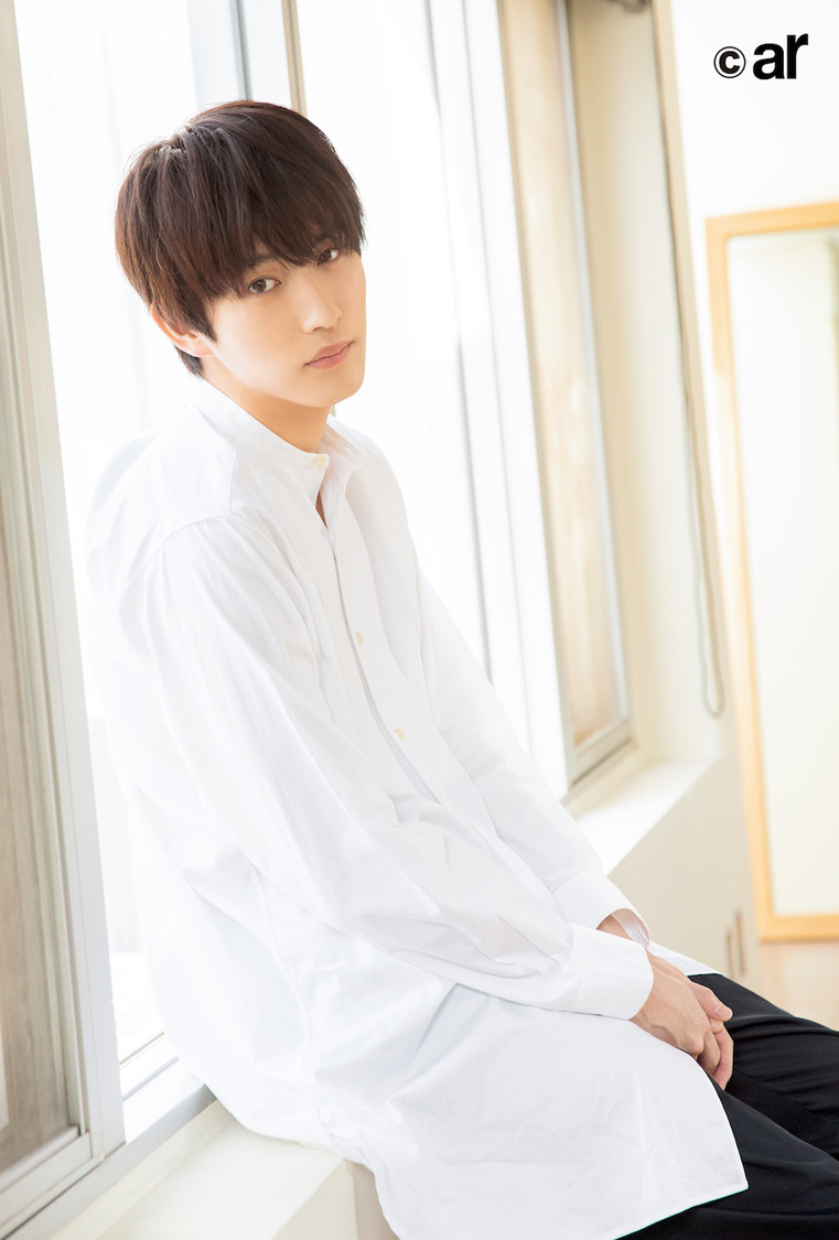 杉野遥亮／『ar』5月号より