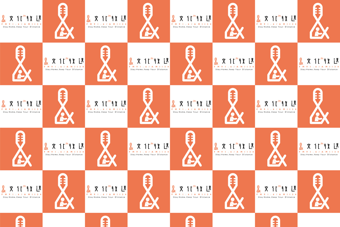 『Zoom』用記者会見風背景