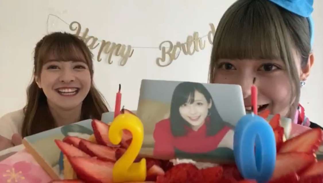 羽島みき＆羽島めい『一ノ瀬みか20歳生誕記念YouTubeライブリレー』（2020年4月12日）
