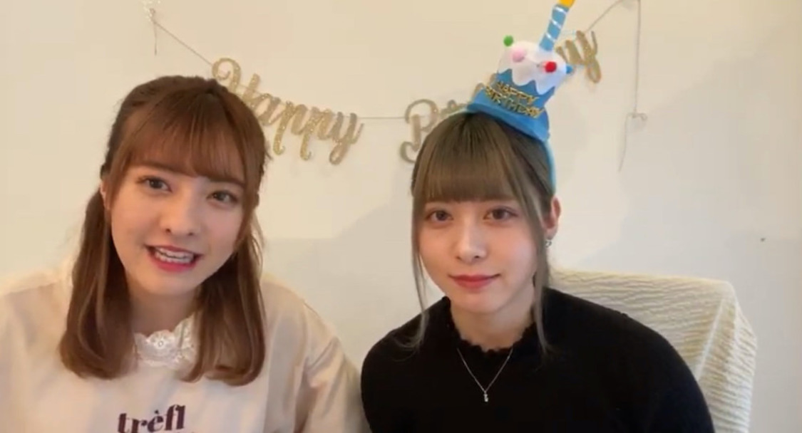 羽島みき＆羽島めい『一ノ瀬みか20歳生誕記念YouTubeライブリレー』（2020年4月12日）