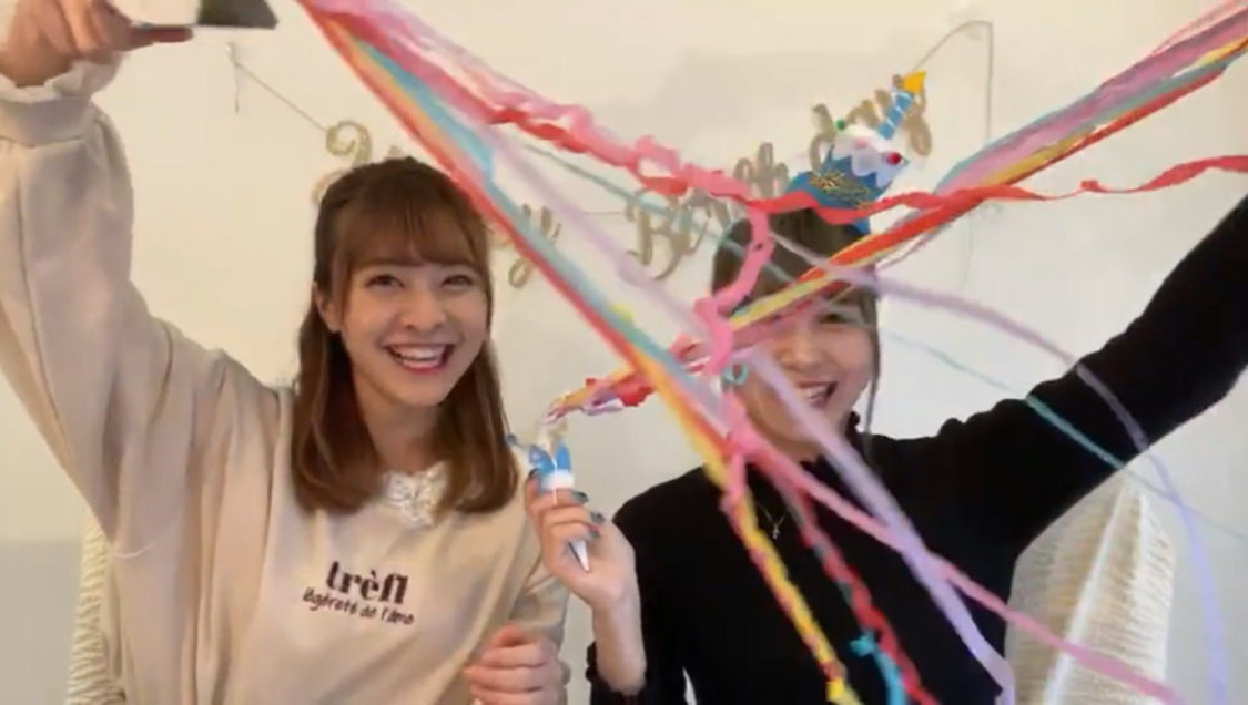 羽島みき＆羽島めい『一ノ瀬みか20歳生誕記念YouTubeライブリレー』（2020年4月12日）