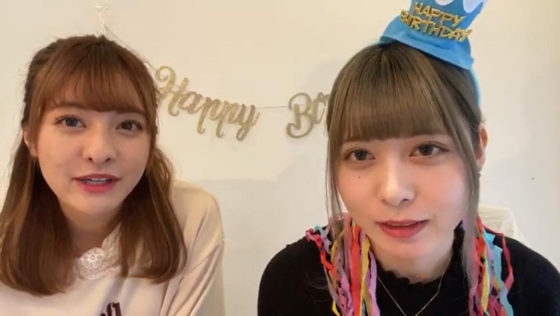 羽島みき＆羽島めい『一ノ瀬みか20歳生誕記念YouTubeライブリレー』（2020年4月12日）