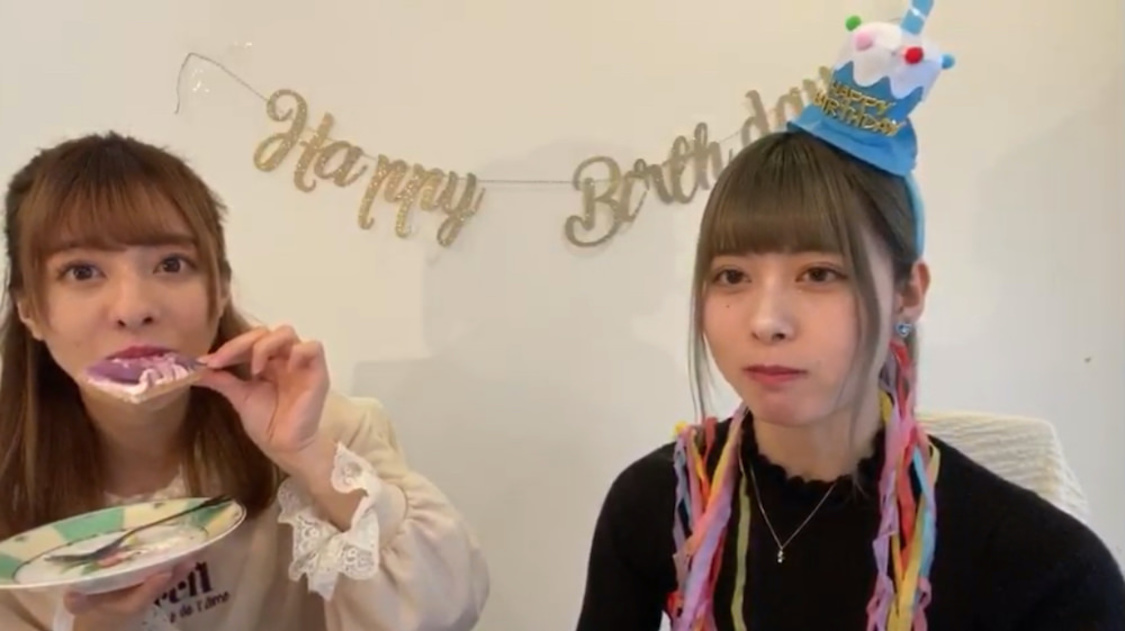 羽島みき＆羽島めい『一ノ瀬みか20歳生誕記念YouTubeライブリレー』（2020年4月12日）