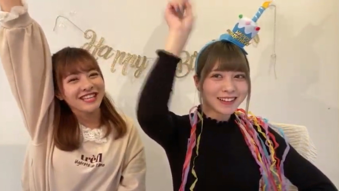 羽島みき＆羽島めい『一ノ瀬みか20歳生誕記念YouTubeライブリレー』（2020年4月12日）