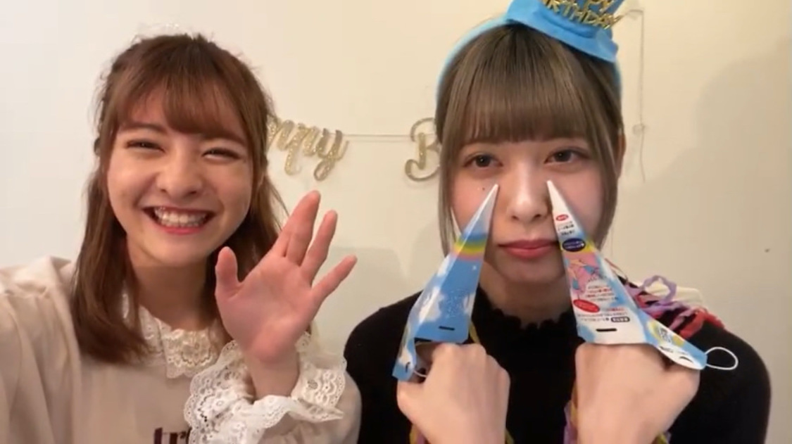 羽島みき＆羽島めい『一ノ瀬みか20歳生誕記念YouTubeライブリレー』（2020年4月12日）