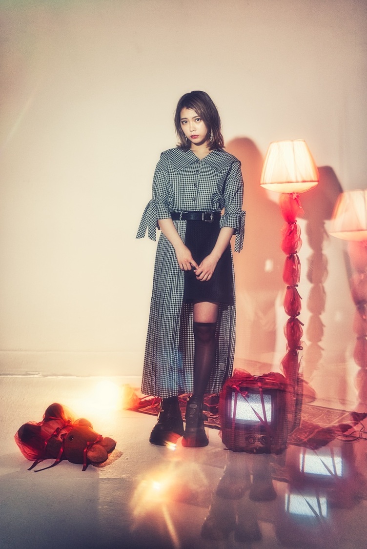 ( girls combat setup ) 3way pleats skirt／( girls combat setup ) Sailor plaid blouse