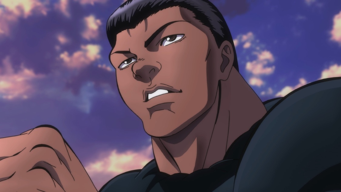 エンディング映像画像　©板垣恵介(秋田書店)/バキッッ製作委員会