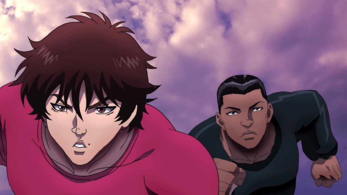 エンディング映像画像　©板垣恵介(秋田書店)/バキッッ製作委員会