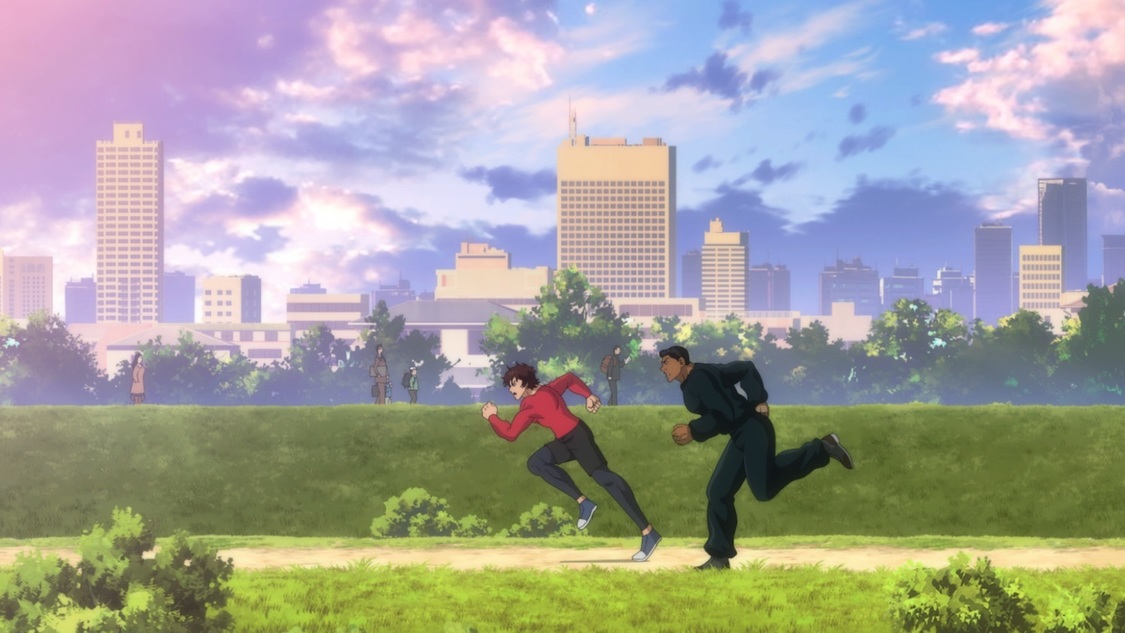 エンディング映像画像　©板垣恵介(秋田書店)/バキッッ製作委員会