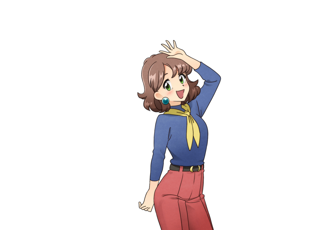 しずく（主人公）　CV：内田真礼