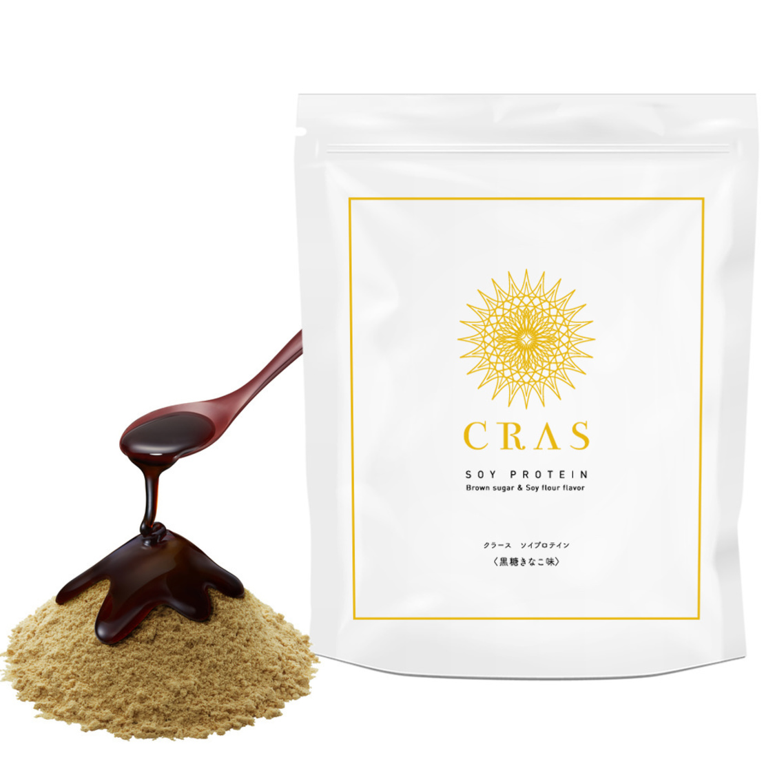 『CRAS』黒糖きなこ味
