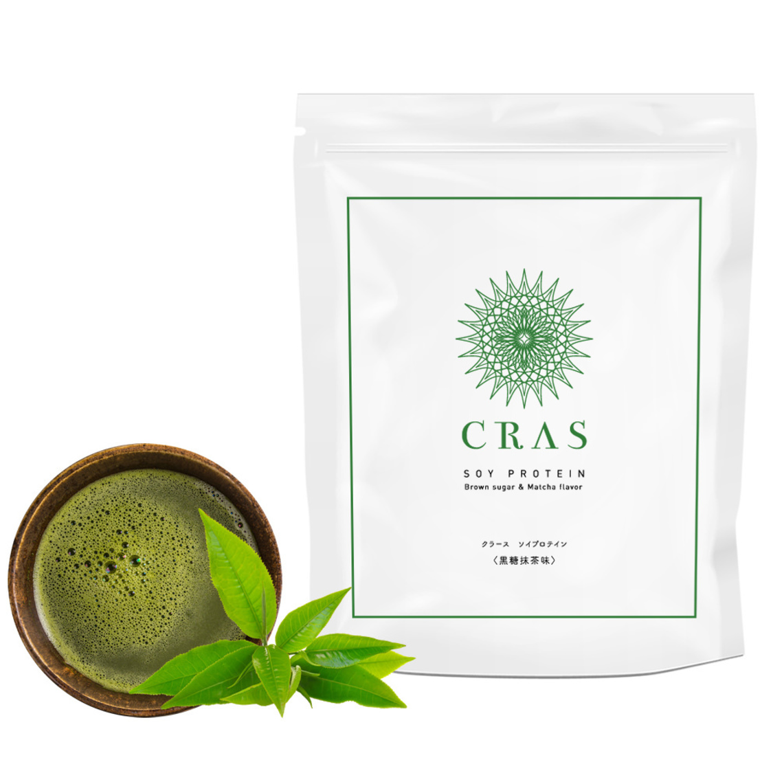 『CRAS』黒糖抹茶味