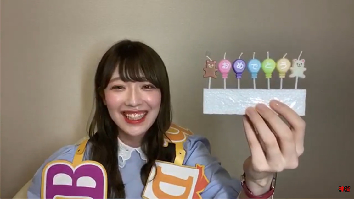 塩見きら『羽島めい生誕記念 YouTubeライブリレー』（2020年5月25日）