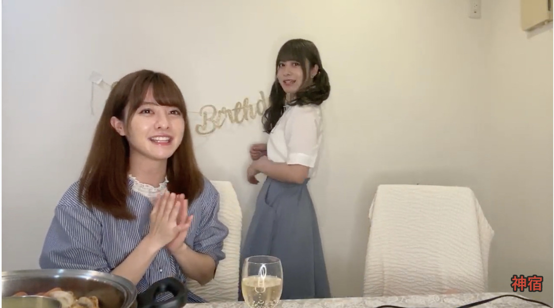 羽島みき、羽島めい『羽島めい生誕記念 YouTubeライブリレー』（2020年5月25日）