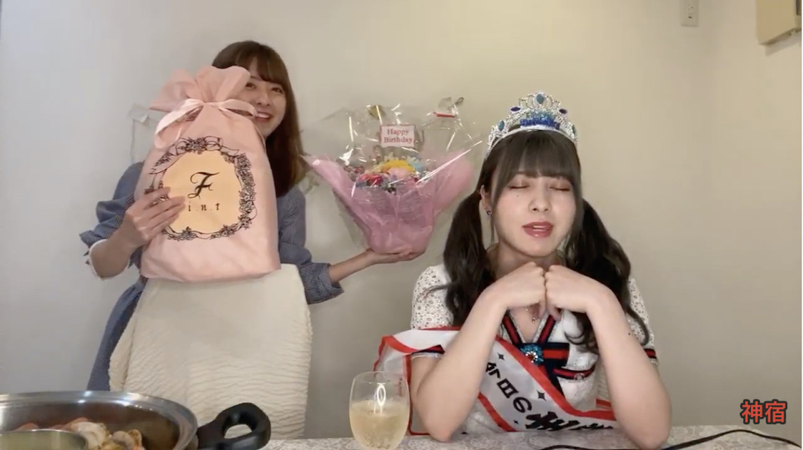 羽島みき、羽島めい『羽島めい生誕記念 YouTubeライブリレー』（2020年5月25日）