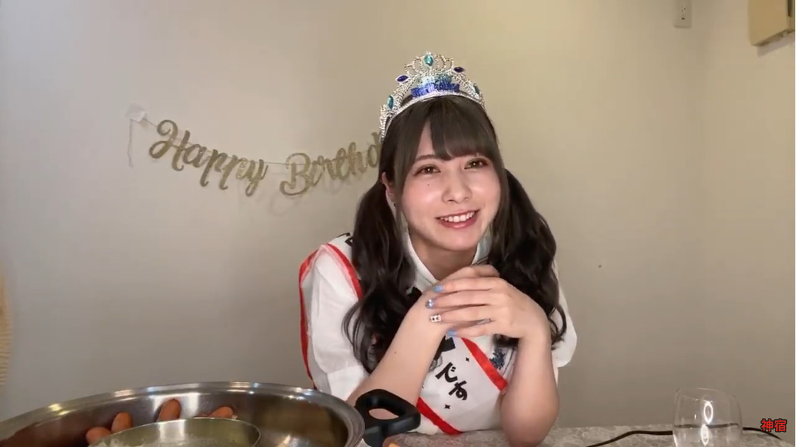 羽島めい『羽島めい生誕記念 YouTubeライブリレー』（2020年5月25日）