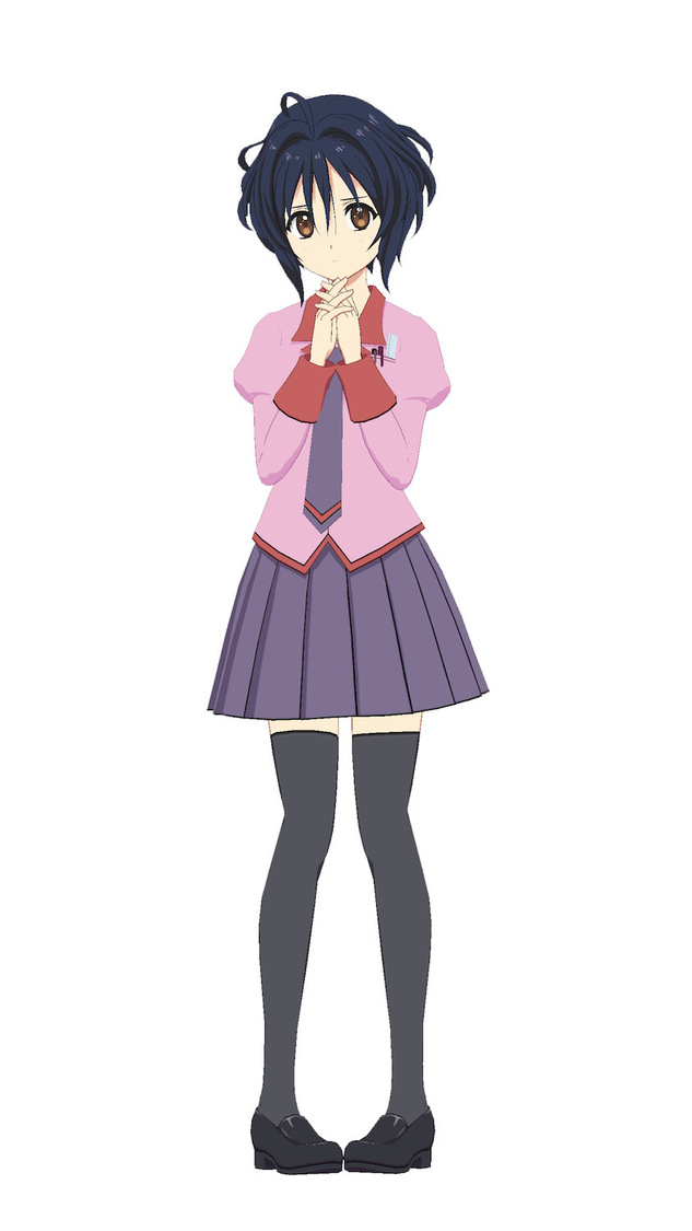 《3D衣装「直江津高校制服（ひたぎ）」》(C)西尾維新／講談社・アニプレックス・シャフト