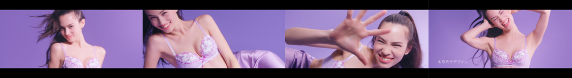 『朝の谷間、ながもち、リボンブラ。』動画コラボカット