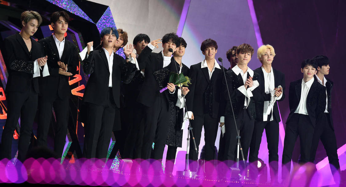 SEVENTEEN（©スポーツソウル, King Content Co., Ltd.）