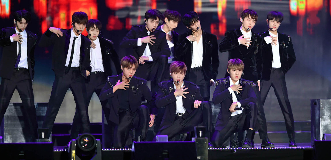 Wanna One（©スポーツソウル, King Content Co., Ltd.）