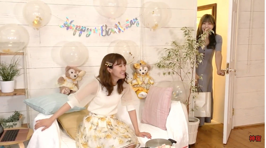 羽島みき、羽島めい　羽島みき生誕記念番組『みーにゃんの部屋』（2020年6月3日）