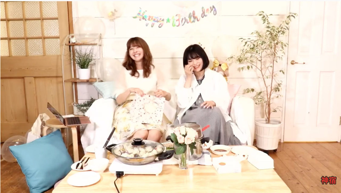 羽島みき、小山ひな　羽島みき生誕記念番組『みーにゃんの部屋』（2020年6月3日）