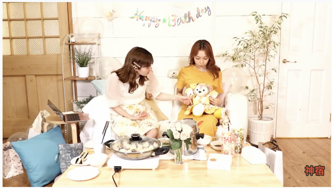 羽島みき、一ノ瀬みか　羽島みき生誕記念番組『みーにゃんの部屋』（2020年6月3日）