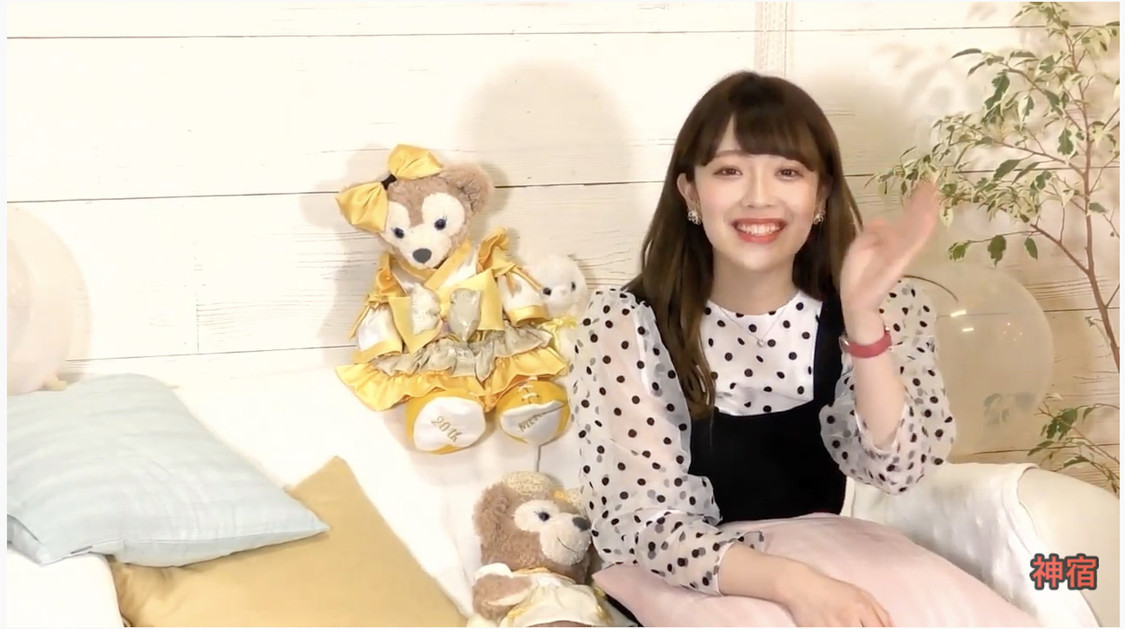 羽島みき、塩見きら　羽島みき生誕記念番組『みーにゃんの部屋』（2020年6月3日）