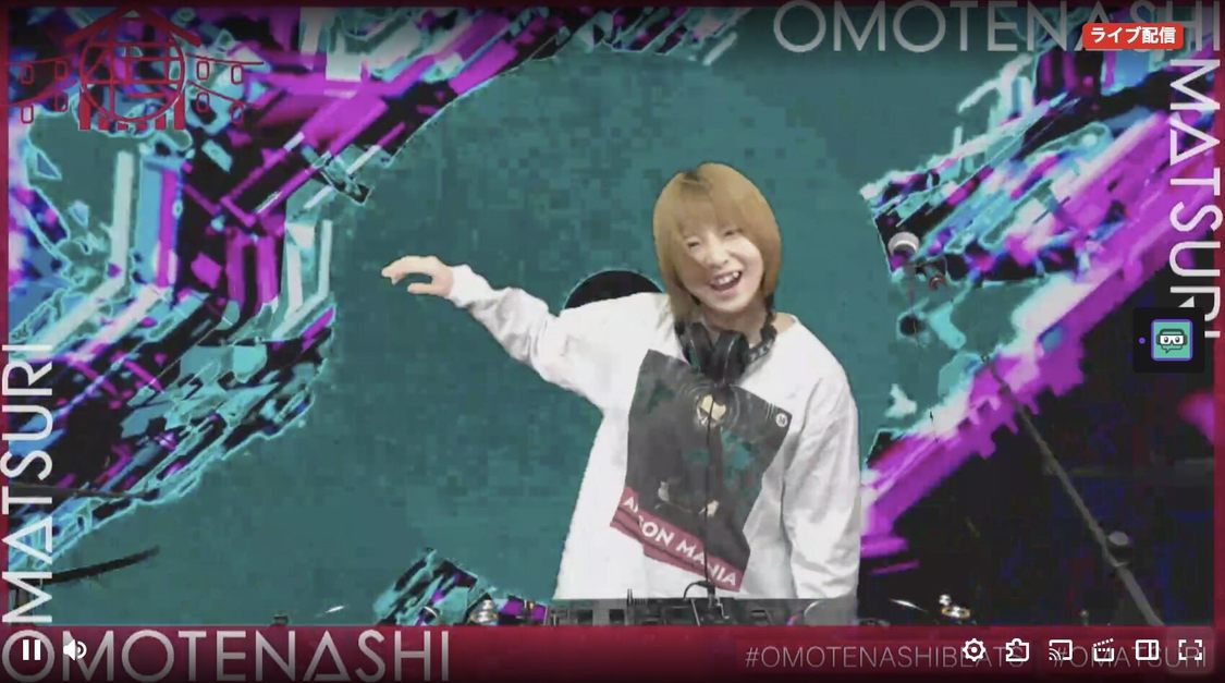 DJずっ from i☆Ris＜OMOTENASHI MATSURI＞（2020年6月7日）