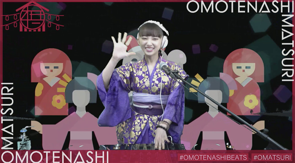 DJ小宮有紗＜OMOTENASHI MATSURI＞（2020年6月7日）