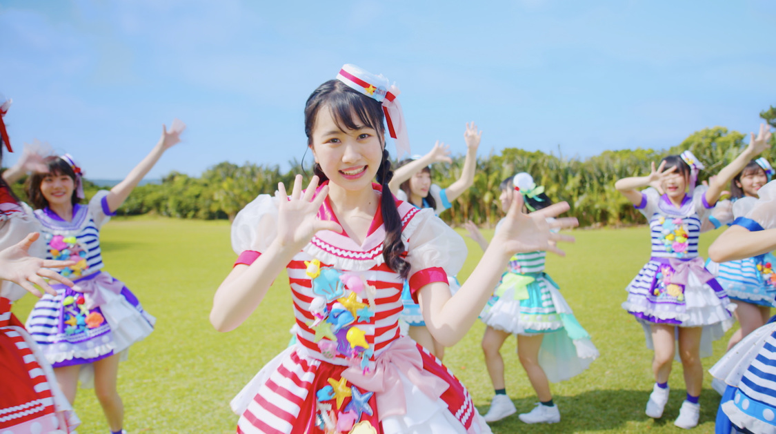 虹のコンキスタドール「サマーとはキミと私なりっ!!」MV場面写真