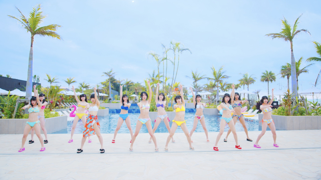 虹のコンキスタドール「サマーとはキミと私なりっ!!」MV場面写真