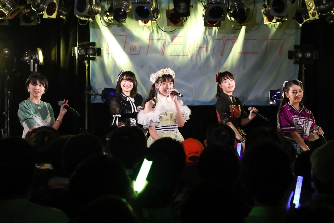 ＜ロッカジャポニカ ワンマン特別学習 〜ロジャポの脳の中〜 振替公演＞より