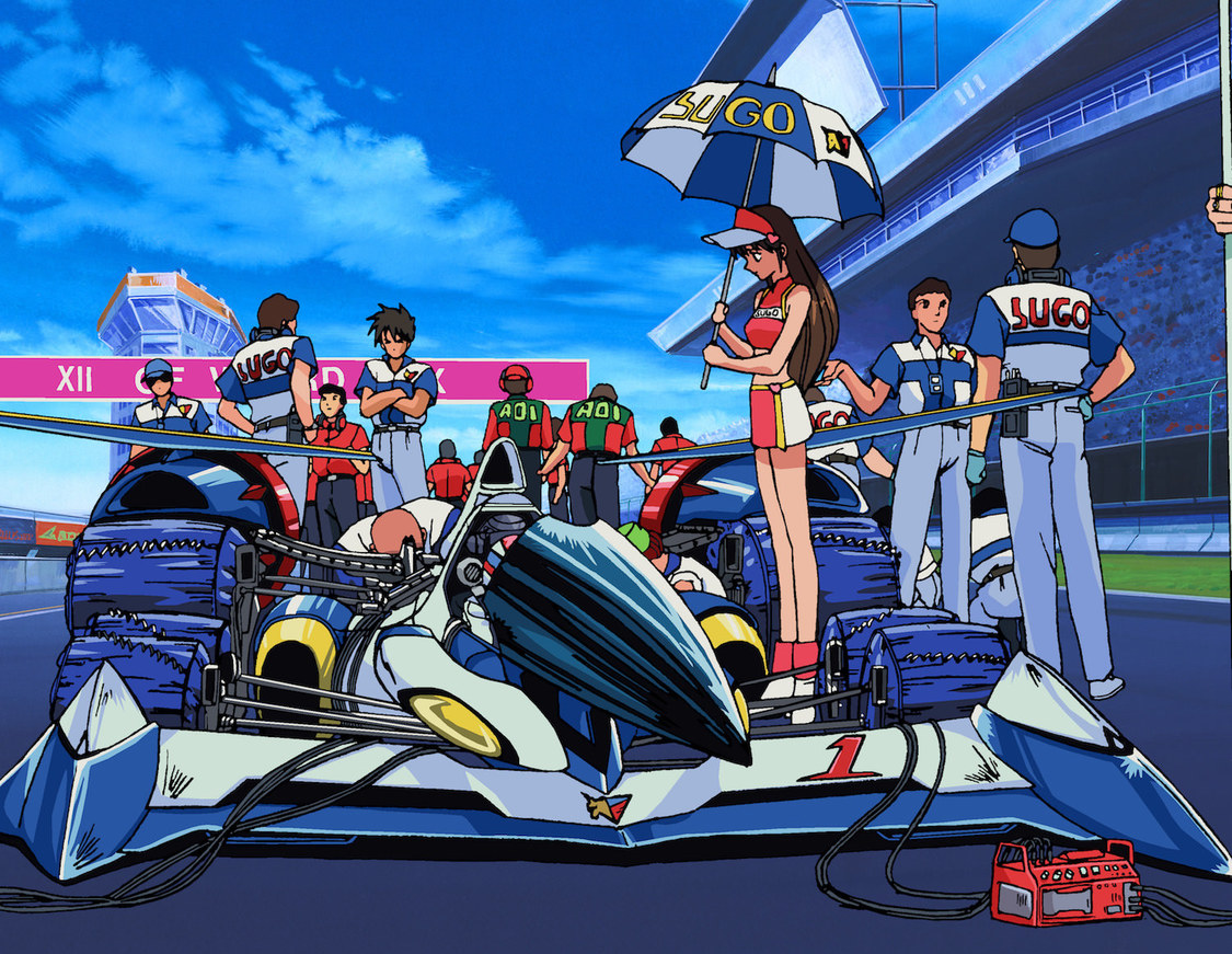 新世紀GPXサイバーフォーミュラ、作品紹介（©RFC RACING TEAM　©サンライズ　© PP Enterprise Co.,Ltd.）