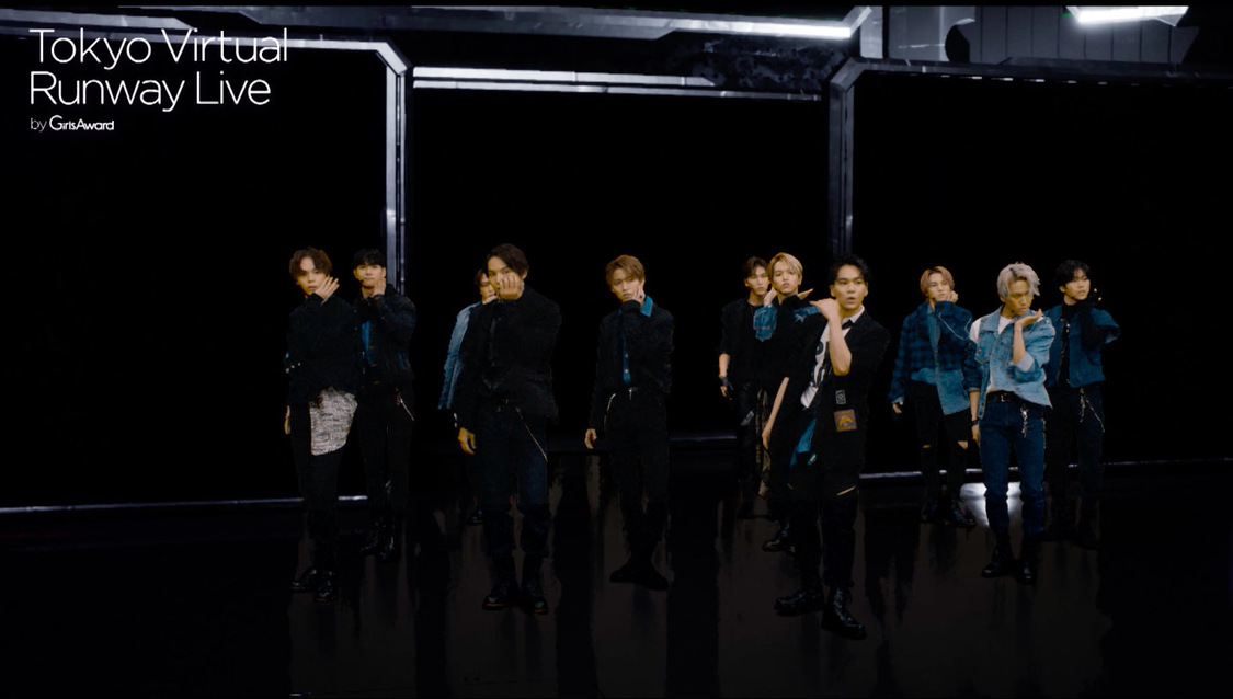 ＜Tokyo Virtual Runway Live by GirlsAward＞（C）Tokyo Virtual Runway Live／（C）AbemaTV,Inc.