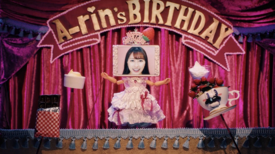 佐々木彩夏（ももいろクローバーZ）「ハッピー♡スイート♡バースデー！」MVより