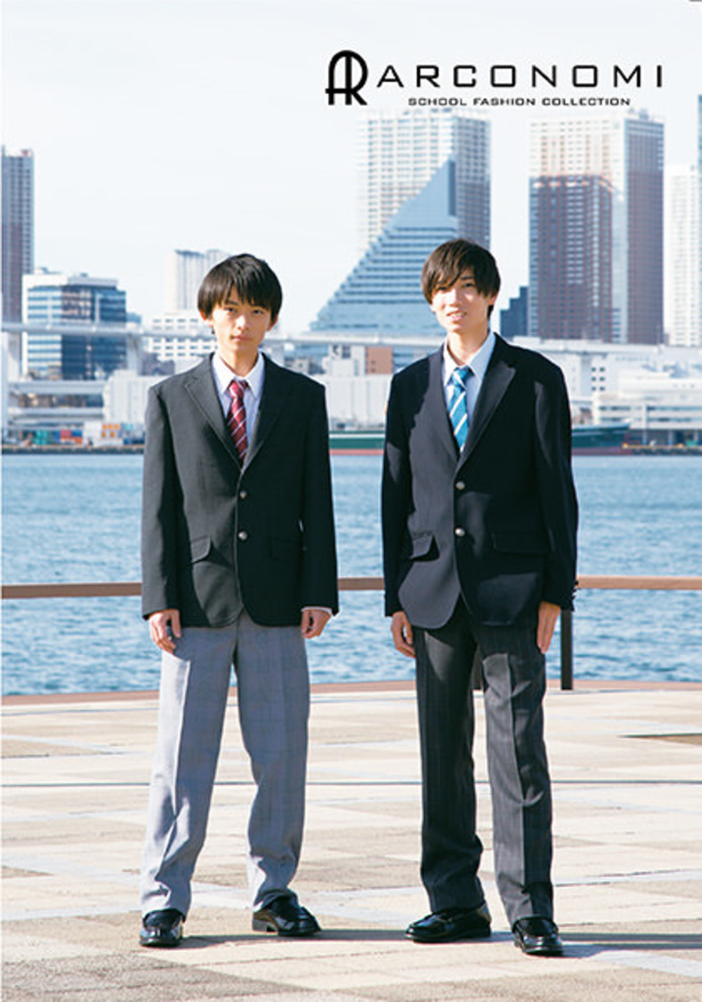 受賞者がモデルを務めたカタログ（男子）