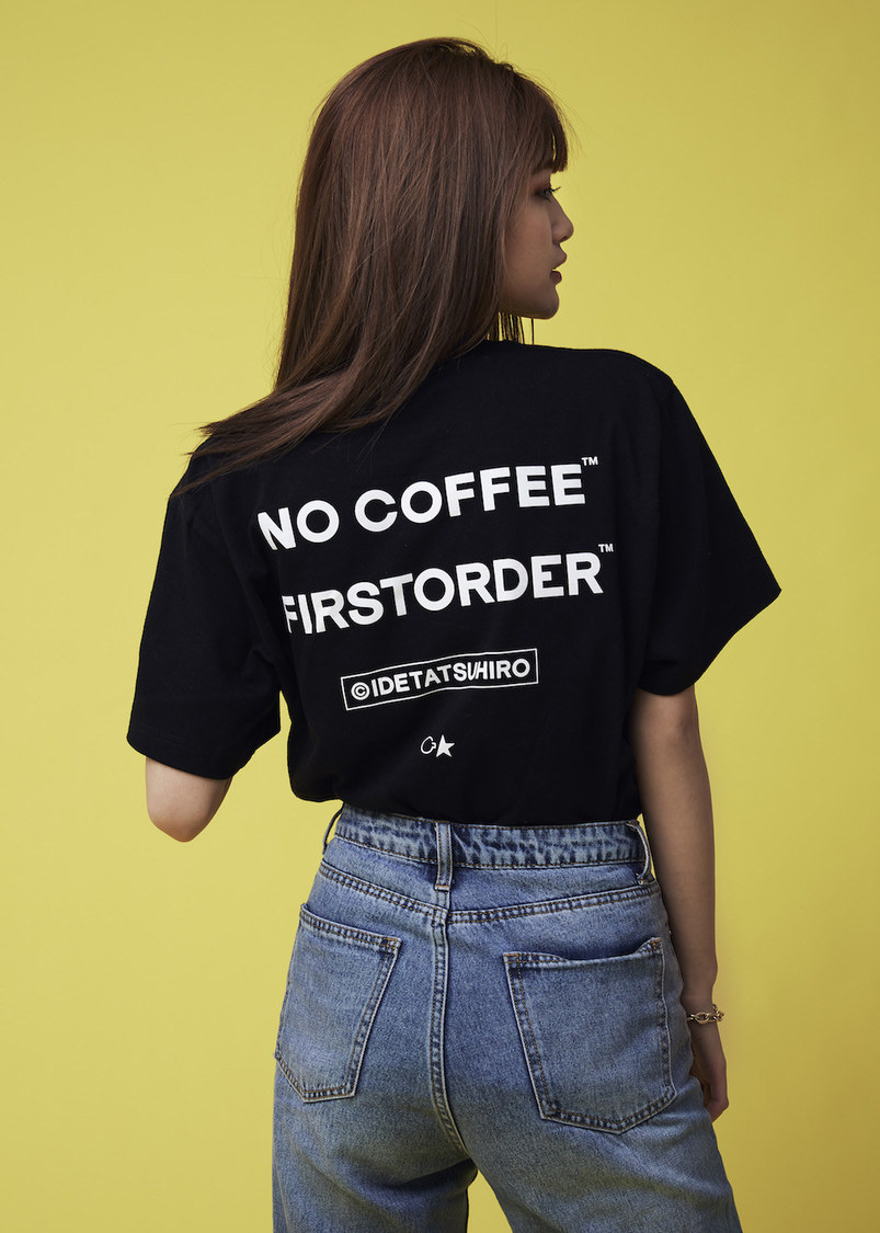 生見愛瑠“NO COFFEE × FIRSTORDER”コラボ