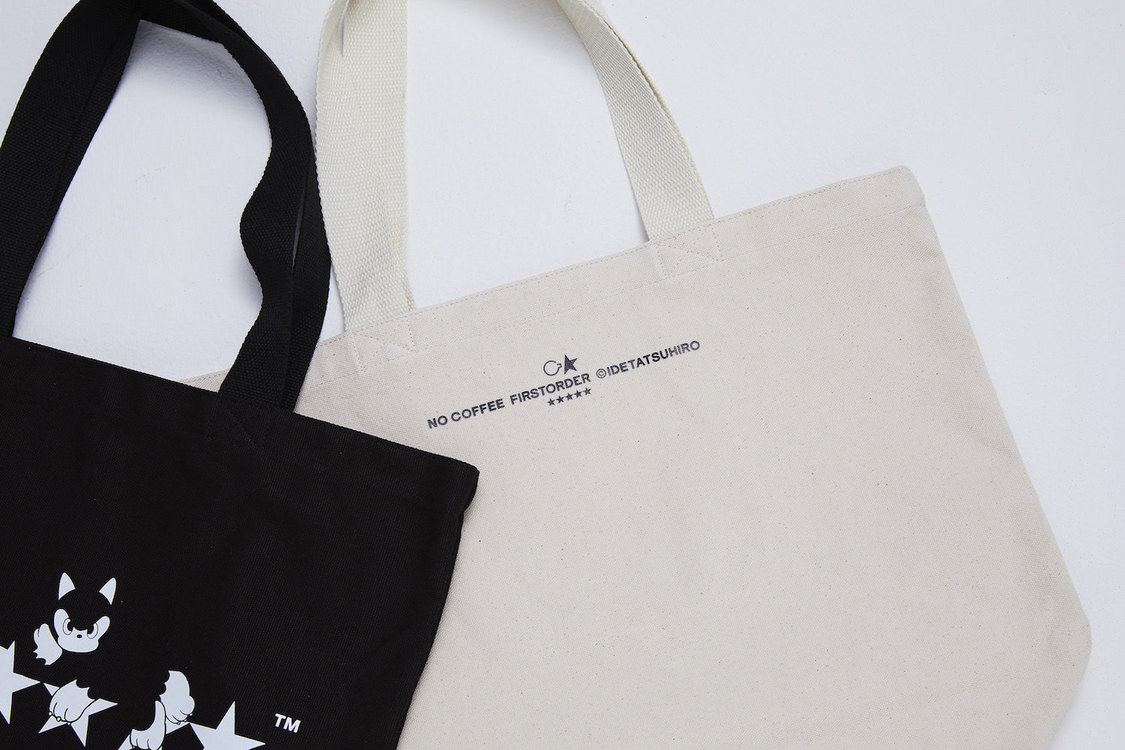 NO COFFEE × FIRSTORDER & IDETATSUHIRO トートバッグ
