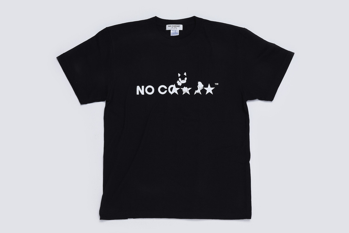 NO COFFEE × FIRSTORDER & IDETATSUHIRO Tシャツ