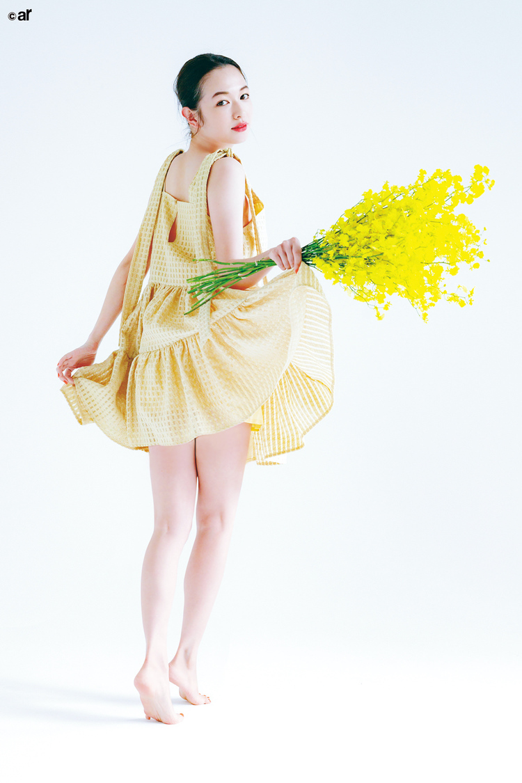 森 絵梨佳／『ar』8月号より