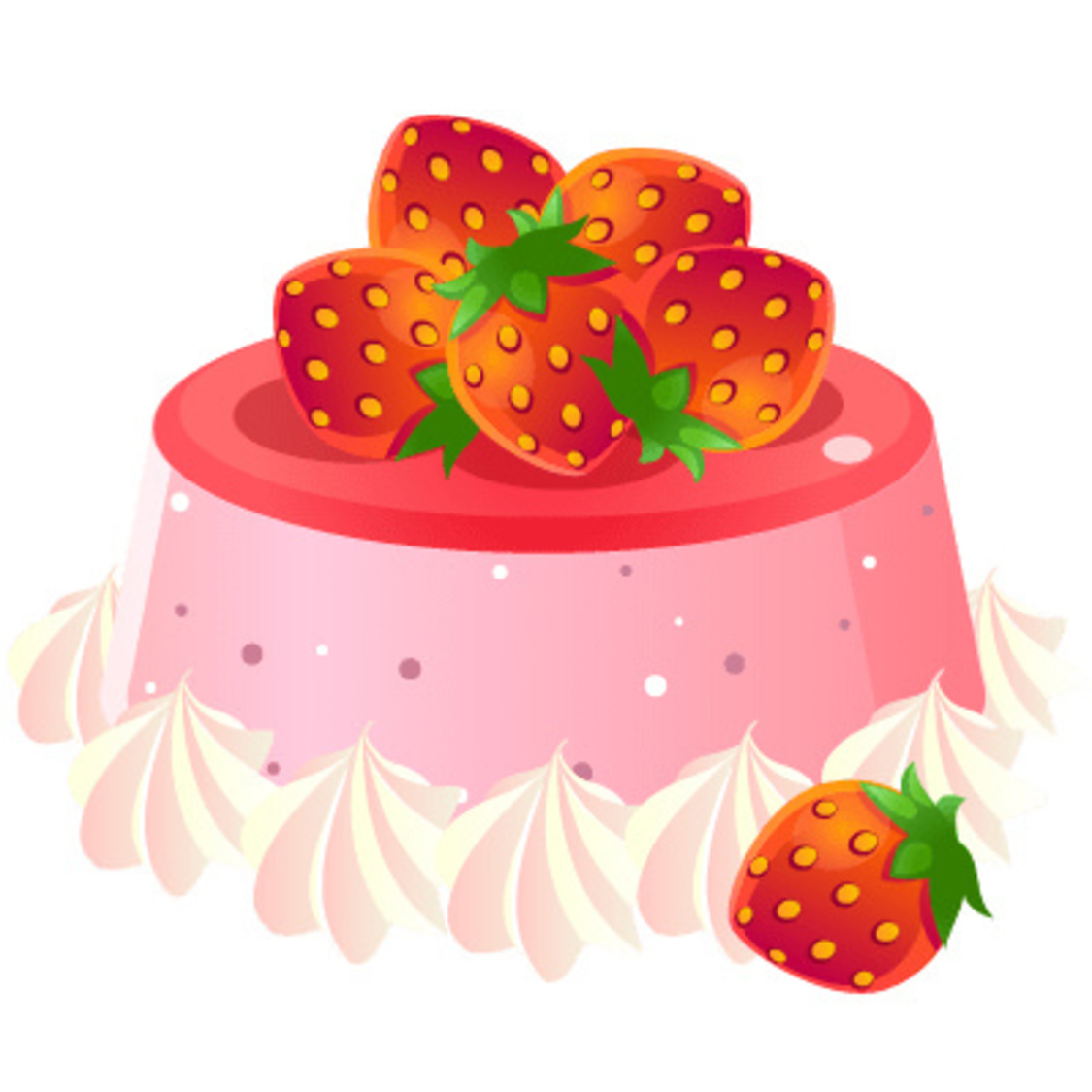 いちごババロア