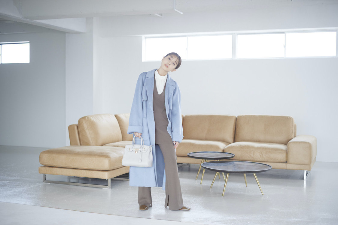 田中みな実／『SNIDEL』“New experience, New autumn with Minami Tanaka　新たな季節、私に寄り添うもの”