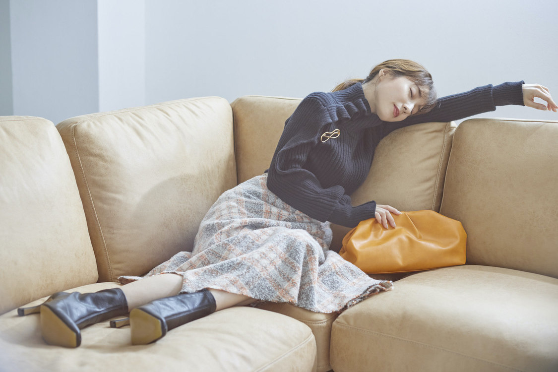 田中みな実／『SNIDEL』“New experience, New autumn with Minami Tanaka　新たな季節、私に寄り添うもの”