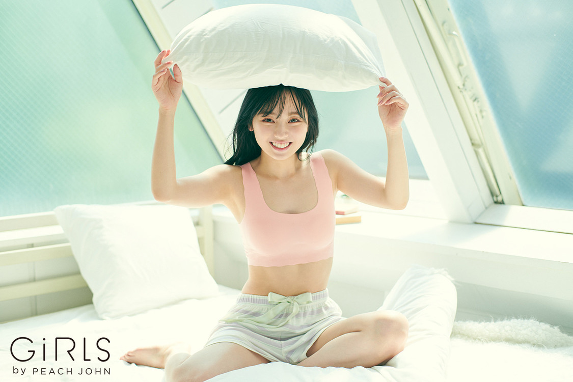 今泉佑唯　GiRLS by PEACH JOHN新作ビジュアル