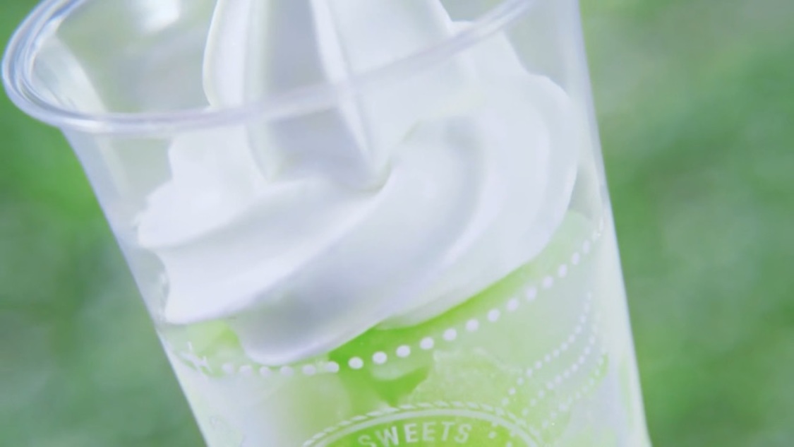 「ハロハロ果実氷メロン　ハロハロパラパラ」篇より