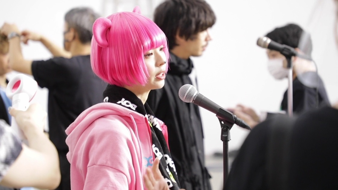 Web動画『アイアムモモ』メイキング