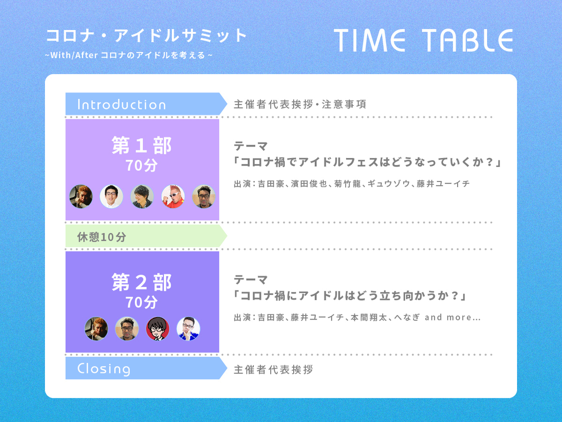 タイムテーブル