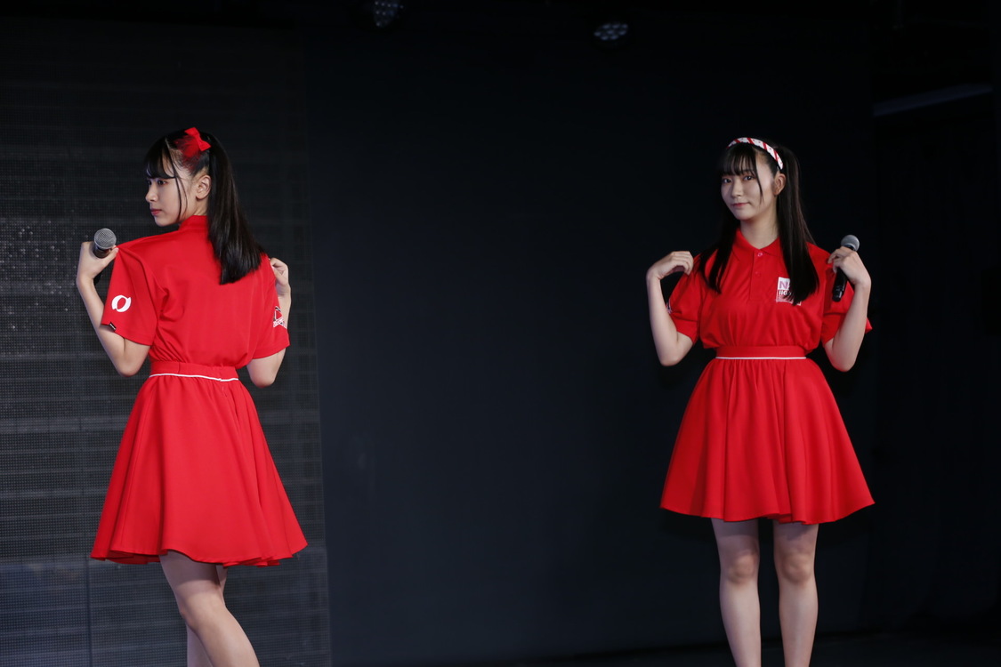 Bリーグ『新潟アルビレックスBB』との取り組み（NGT48）©︎Flora