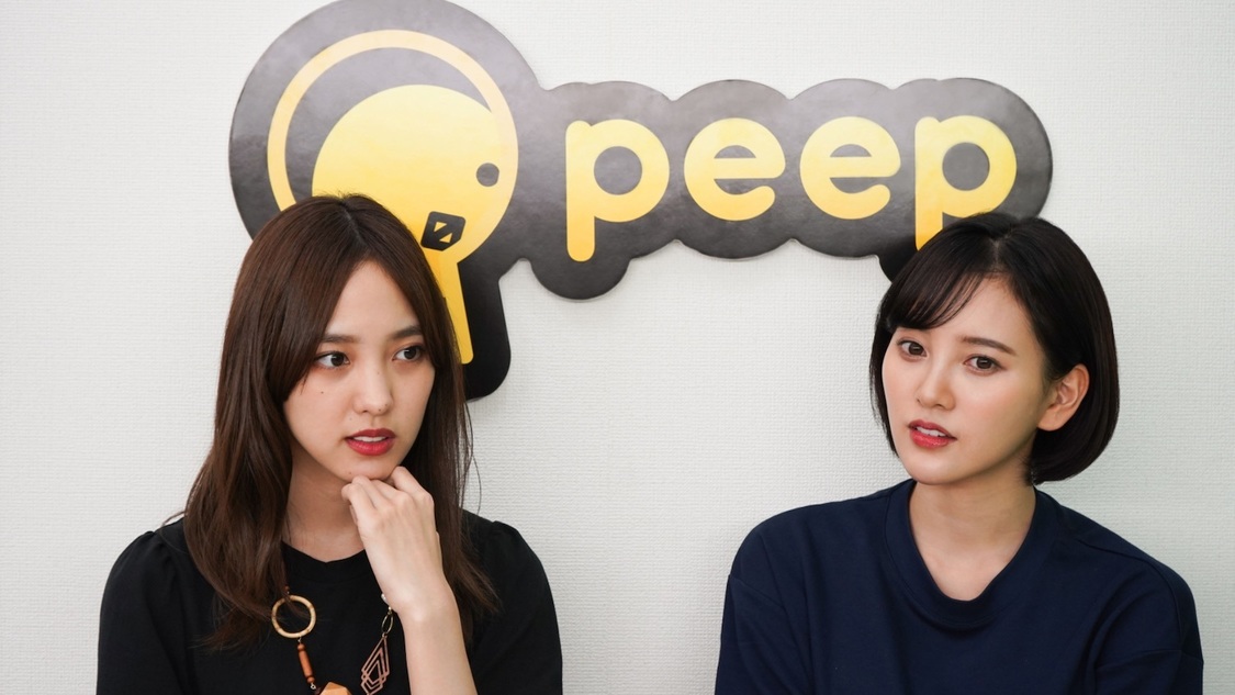 左：飯窪春菜、右：兒玉遥